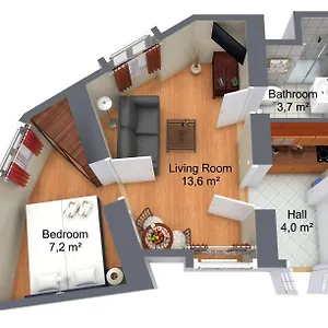 Apartman Seven Angels, Prága